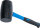 BGS Gummihammer | Fiberglasstiel | schwarzer Kopf | Ø 70 mm | 900 g