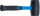 BGS Gummihammer | Fiberglasstiel | schwarzer Kopf | Ø 70 mm | 900 g