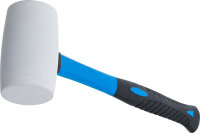 BGS Gummihammer | Fiberglasstiel | weißer Kopf |...