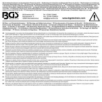BGS Werkzeughalter mit Gleitgriff für Gewindebohrer | M5 - M12 | 320 mm