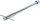 BGS Werkzeughalter mit Gleitgriff für Gewindebohrer | M5 - M12 | 320 mm