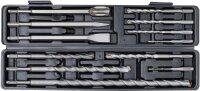 BGS Diy Hammer-, Bohrer- und Meißel-Satz | SDS-Schaft, Hartmetallspitze | 5 - 20 mm | 12-tlg.