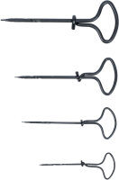 BGS Diy Handbohrer-Satz | 2,5 - 5 mm | 4-tlg.