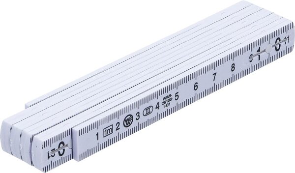 BGS Diy Gliedermaßstab | 10 Glieder | 1 m