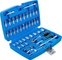 BGS Steckschlüssel-Satz | Antrieb 6,3 mm (1/4")...