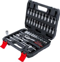 BGS Diy Steckschlüssel-Satz | Antrieb 6,3 mm (1/4") | 46-tlg.