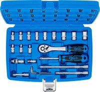 BGS Steckschlüssel-Satz | Antrieb 6,3 mm (1/4") | 46-tlg.