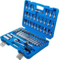 BGS Steckschlüssel-Satz | Antrieb 10 mm (3/8") | Zollgrößen | 61-tlg.
