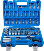 BGS Steckschlüssel-Satz Sechskant | Antrieb 10 mm...