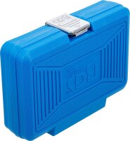 BGS Steckschlüssel-Einsatz-Satz Zwölfkant | Antrieb Innenvierkant 12,5 mm (1/2") | SW 8 - 24 mm | 16-tlg.