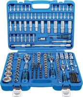 BGS Steckschlüssel-Satz Sechskant | Antrieb 6,3 mm...