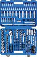 BGS Steckschlüssel-Satz Sechskant | Antrieb 6,3 mm (1/4") / 10 mm (3/8") / 12,5 mm (1/2") | 192-tlg.