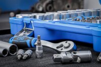 BGS Steckschlüssel-Satz Sechskant | Antrieb 6,3 mm (1/4") / 10 mm (3/8") / 12,5 mm (1/2") | Zollgrößen | 192-tlg.