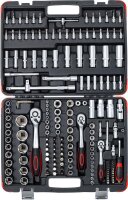 BGS Diy Steckschlüssel-Satz | Antrieb 6,3 mm (1/4") / 10 mm (3/8") / 12,5 mm (1/2") | 172-tlg.