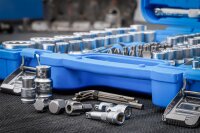 BGS Steckschlüssel-Satz Zwölfkant | Antrieb 6,3 mm (1/4") / 10 mm (3/8") / 12,5 mm (1/2") | 192-tlg.