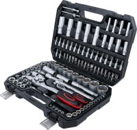 BGS Diy Steckschlüssel-Satz | Antrieb 6,3 mm (1/4") / 12,5 mm (1/2") | 108-tlg.