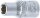 BGS Steckschlüssel-Einsatz Super Lock | Antrieb Innenvierkant 6,3 mm (1/4") | SW 6 mm