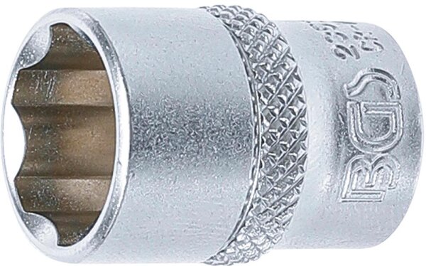 BGS Steckschlüssel-Einsatz Super Lock | Antrieb Innenvierkant 6,3 mm (1/4") | SW 13 mm