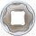 BGS Steckschlüssel-Einsatz Super Lock | Antrieb Innenvierkant 6,3 mm (1/4") | SW 13 mm