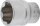 BGS Steckschlüssel-Einsatz Super Lock | Antrieb Innenvierkant 10 mm (3/8") | SW 17 mm