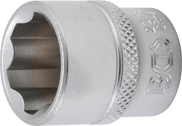 BGS Steckschlüssel-Einsatz Super Lock | Antrieb Innenvierkant 10 mm (3/8") | SW 18 mm