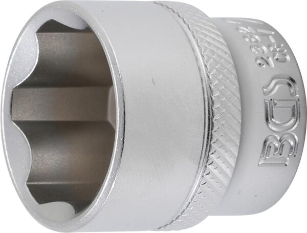 BGS Steckschlüssel-Einsatz Super Lock | Antrieb Innenvierkant 10 mm (3/8") | SW 22 mm