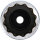 BGS Zündkerzen-Einsatz mit Haltegummi, Zwölfkant, lang | Antrieb Innenvierkant 10 mm (3/8") | SW 16 mm
