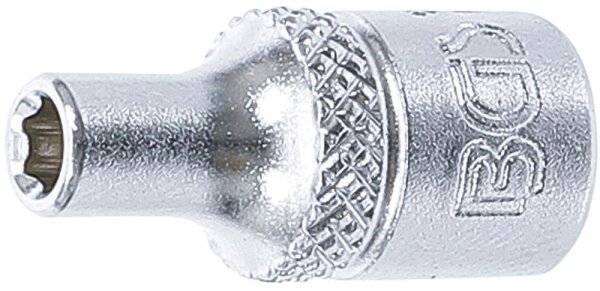 BGS Steckschlüssel-Einsatz Sechskant | Antrieb Innenvierkant 6,3 mm (1/4") | SW 3,5 mm