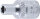 BGS Steckschlüssel-Einsatz Sechskant | Antrieb Innenvierkant 6,3 mm (1/4") | SW 4 mm
