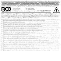 BGS Steckschlüssel-Einsatz Sechskant | Antrieb Innenvierkant 6,3 mm (1/4") | SW 5 mm