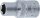 BGS Steckschlüssel-Einsatz Sechskant | Antrieb Innenvierkant 6,3 mm (1/4") | SW 6 mm