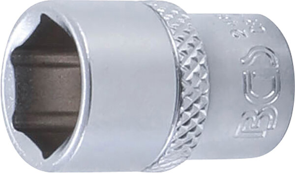 BGS Steckschlüssel-Einsatz Sechskant | Antrieb Innenvierkant 6,3 mm (1/4") | SW 12 mm