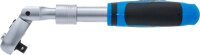 BGS Umschaltknarre, ausziehbar, abwinkelbar | Abtrieb Außenvierkant 10 mm (3/8") | 260 - 365 mm
