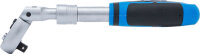 BGS Umschaltknarren-Satz | ausziehbar, abwinkelbar | Abtrieb Außenvierkant 6,3 mm (1/4") - 10 mm (3/8") - 12,5 mm (1/2") | 3-tlg.