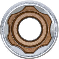 BGS Steckschlüssel-Einsatz Super Lock, tief | Antrieb Innenvierkant 10 mm (3/8") | SW 13 mm