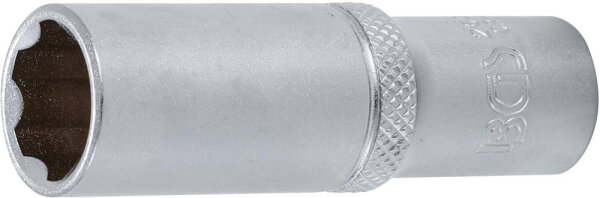 BGS Steckschlüssel-Einsatz Super Lock, tief | Antrieb Innenvierkant 10 mm (3/8") | SW 14 mm