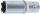 BGS Steckschlüssel-Einsatz Super Lock, tief | Antrieb Innenvierkant 10 mm (3/8") | SW 16 mm