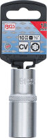 BGS Steckschlüssel-Einsatz Super Lock, tief | Antrieb Innenvierkant 10 mm (3/8") | SW 18 mm