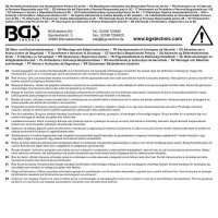 BGS Gelenkgriff | Abtrieb Außenvierkant 12,5 mm (1/2") | 250 mm