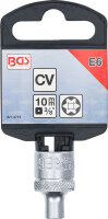 BGS Steckschlüssel-Einsatz E-Profil | Antrieb Innenvierkant 10 mm (3/8") | SW E6