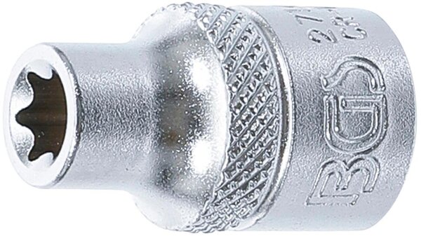 BGS Steckschlüssel-Einsatz E-Profil | Antrieb Innenvierkant 10 mm (3/8") | SW E8