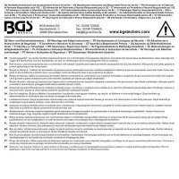 BGS Steckschlüssel-Einsatz Sechskant, extra lang | für Bohrmaschinen | Antrieb Außensechskant 6,3 mm (1/4") | SW 6 mm