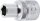 BGS Steckschlüssel-Einsatz Sechskant | Antrieb Innenvierkant 12,5 mm (1/2") | SW 3/8"