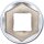 BGS Steckschlüssel-Einsatz Sechskant | Antrieb Innenvierkant 12,5 mm (1/2") | SW 15/16"