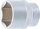BGS Steckschlüssel-Einsatz Sechskant | Antrieb Innenvierkant 12,5 mm (1/2") | SW 1.1/8"