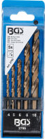 BGS Spiralbohrer-Satz | HSS | 4 - 10 mm | 5-tlg.