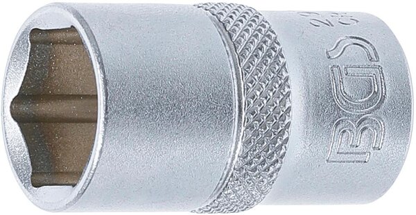 BGS Steckschlüssel-Einsatz Sechskant | Antrieb Innenvierkant 12,5 mm (1/2") | SW 16 mm