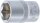 BGS Steckschlüssel-Einsatz Sechskant | Antrieb Innenvierkant 12,5 mm (1/2") | SW 18 mm