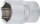 BGS Steckschlüssel-Einsatz Sechskant | Antrieb Innenvierkant 12,5 mm (1/2") | SW 19 mm