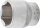 BGS Steckschlüssel-Einsatz Sechskant | Antrieb Innenvierkant 12,5 mm (1/2") | SW 27 mm
